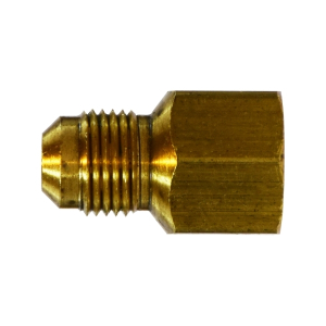 Midland Industries 10248 Adapter, 7/8 in Male Flared x 3/4 in FNPTF, Brass