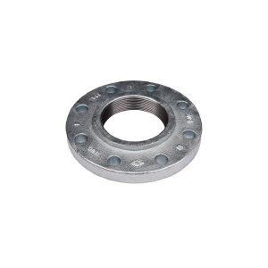 Midland Industries 108026 Companion Flange, 2-1/2 in Threaded x 2-1/2 in Threaded, Iron, Galvanized, 4 -Bolt Hole