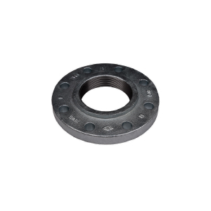 Midland Industries 108073 Companion Flange, 10 in Threaded x 10 in Threaded, Iron, Black, 12 -Bolt Hole, 150 lb