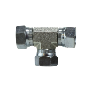 Midland Industries 16031616 Swivel Union Tee, 1 in FNPSM x 1 in FNPSM x 1 in FNPSM, Steel