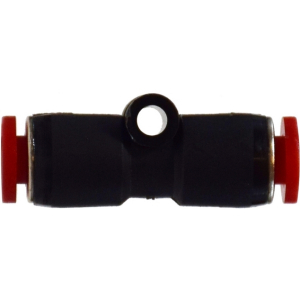 Midland Industries 20600 Union, 4 mm Push-In Tube x 4 mm Push-In Tube, Composite