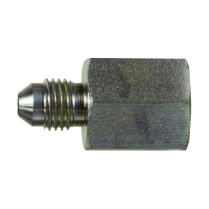 Midland Industries 240586 Straight Connector, 3/8 in 37 deg JIC Male Flared x 1/2 in FNPT, Steel