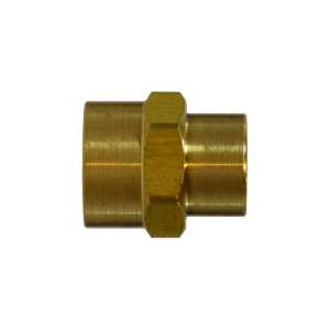 Midland Industries 28185L Light Pattern Reducing Coupling, 1/2 in FNPTF x 3/8 in FNPTF, 1.19 in, Brass