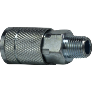 Midland Industries 28516S Coupling, 1/4 in Coupler x 1/4 in MIP, Steel, 300 lb