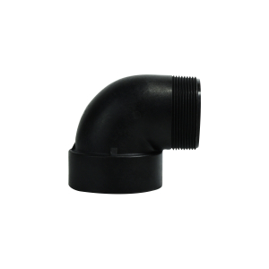 Midland Industries 28723P Street Elbow, 1/2 in FPT x 1/2 in MPT, Polypropylene