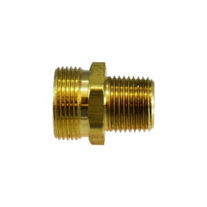 Midland Industries 38372 Adapter, 3/8 in Male ABS x 1/2 in Male Pipe, Brass