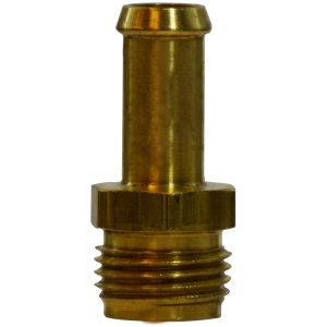 Midland Industries 38832 Connector, 5/16 in Hose Barbed x 3/8 in Male Inverted Flared, Brass