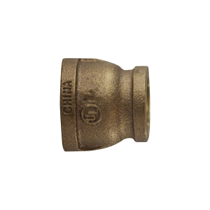 Midland Industries 44451 Reducing Coupling, 2 in FPT x 3/4 in FPT, Bronze