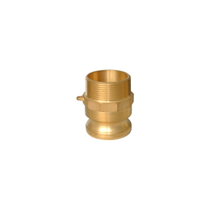 Midland Industries CGF-300-B1 Cam and Groove Adapter, 3 in Type F x 3 in MNPT, Brass