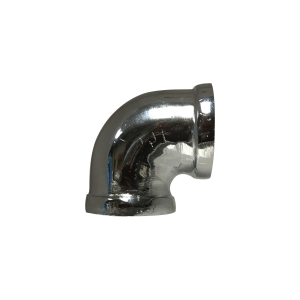 Midland Industries 45104 90 deg Elbow, 3/4 in 3/4 in, Bronze, Chrome-Plated