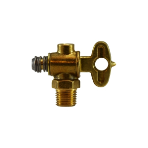 Midland Industries 46067 Truck Drain Cock, 1/8 in Nominal Pipe, MIP, Brass Body