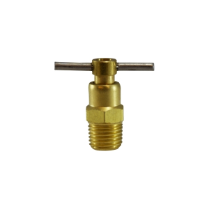 Midland Industries 46080 Drain Cock, 1/8 in Nominal Pipe, MIP, Brass Body