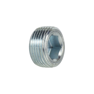 Midland Industries 5406FLP12 Flush Hollow Hex Plug with 7/8 Taper, 3/4 in MPT, Steel