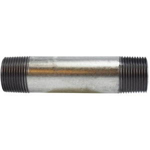Midland Industries 56263 Welded Pipe Nipple, 1 in MPT x 1 in MPT, 36 in L, Steel, Galvanized, SCH 40 Schedule