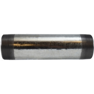 Midland Industries 56295 Welded Pipe Nipple, 2 in MPT x 2 in MPT, 48 in L, Steel, Galvanized, SCH 40 Schedule