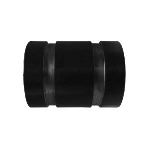 Midland Industries 57168V Seamless Pipe Nipple, 2 in Grooved x 2 in Grooved, 6 in L, Steel, Black, SCH 40 Schedule