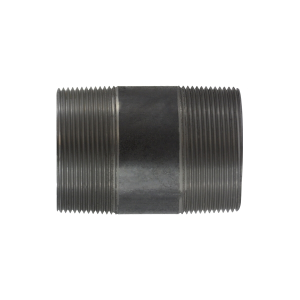 Midland Industries 57210 Welded Pipe Nipple, 3 in MPT x 3 in MPT, 9 in L, Steel, Black, SCH 40 Schedule
