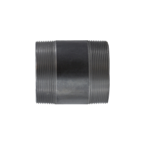 Midland Industries 57226 Welded Pipe Nipple, 4 in MPT x 4 in MPT, 5-1/2 in L, Steel, Black, SCH 40 Schedule, 150 lb