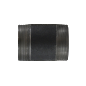 Midland Industries 59221SMLS Seamless Pipe Nipple, 4 in MPT x 4 in MPT, 4 in L, Steel, Black, SCH 80 Schedule, 300 lb
