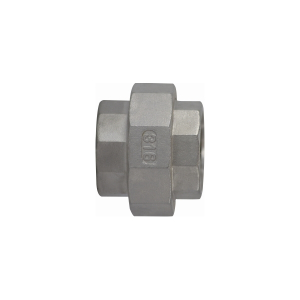 Midland Industries 63606 Union, 1-1/4 in FPT x 1-1/4 in FPT, Stainless Steel, 150 lb