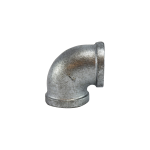 Midland Industries 64101 90 deg Elbow, 1/4 in FPT x 1/4 in FPT, Iron, Galvanized, 150 lb