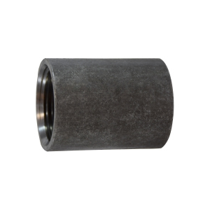 Midland Industries 65771 Merchant Coupling, 1/4 in FPT x 1/4 in FPT, Steel, Black