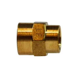 Midland Industries 706119-0604 Light Pattern Reducing Coupling, 3/8 in FIP x 1/4 in FIP, 1 in, Brass