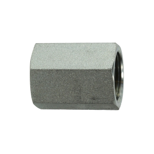 Midland Industries 742512 Coupling, 3/4-in Female BSPP x 3/4-in Female BSPP, Steel