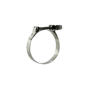 Midland Industries 840250 T-Bolt Hose Clamp, 2-9/16 in Nominal, 2-3/8 in Minimum Clamp Diameter, Stainless Steel