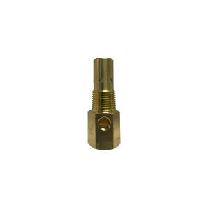 Midland Industries 87020 Compressor Tank Check Valve, 1/2 x 3/8 in Nominal, MPT x Compression, Brass Body