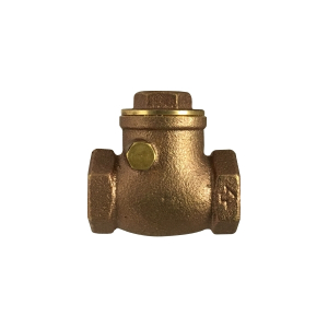 Midland Industries 940359 Swing Check Valve, 3 in Nominal, FPT, C85700 Brass Body, Import
