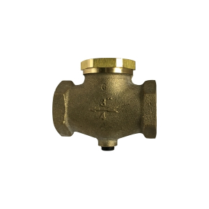 Midland Industries 947143 In-Line Check Valve, 1/2 in Nominal, FIP x FIP, Cast Bronze Body, Import
