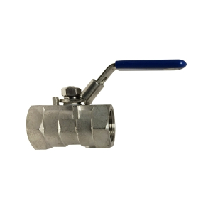 Midland Industries 949107 1-Piece Ball Valve, 1-1/2 in Nominal, FNPT x FNPT, 1000 psi Pressure