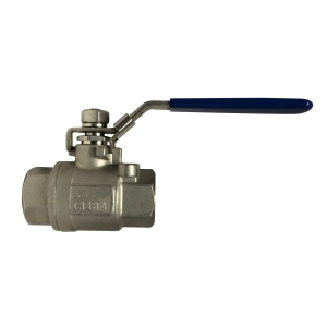 Midland Industries 949178 2-Piece Ball Valve, 2 in Nominal, FPT x FPT, 2000 psi Pressure