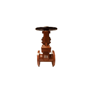 Midland Industries 9610NYCF25 Resilient Seated Gate Valve, 2-1/2 in Nominal, Flanged x Flanged Connection
