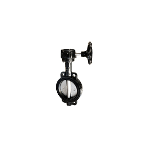 Midland Industries 9650G6SE Butterfly Valve, 6 in Nominal, Flangeless, Ductile Iron Body