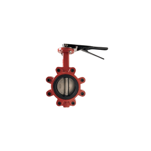 Midland Industries 9660L2SE Butterfly Valve, 2 in Nominal, Ductile Iron Body