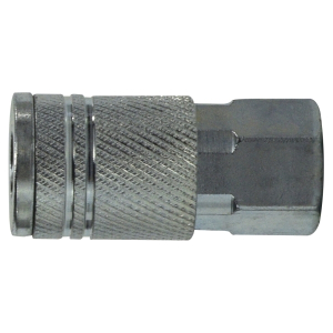 Midland Industries 99812 Industrial Interchange Female Coupler, 1/2-in Body, 1/2-in Female NPT, Steel
