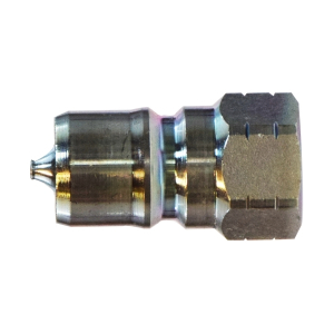 Midland Industries HNV14M ISO-B Interchange Quick Disconnect Pipe Plug, 1/4-in Body x 1/4-in Female NPT, Steel