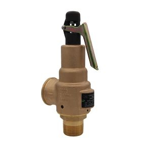 Midwest Control 6010FE-140 1" x 1 1/4" ASME Hard Seat Safety Valve 140 psi 912 SCFM