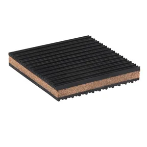 Midwest Control CP6X6 6" x 6" Cork/Rubber Vibration Pad