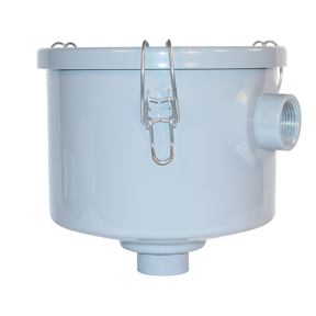 Midwest Control CSL-849-150HC 1-1/2" FPT Vacuum Filter 5 Micron Cloth Element 80 SCFM