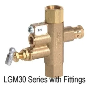 Midwest Control LGM30-0701 Unloader Valve Mark III 3/4" Compression x 1/2" MPT 95-115