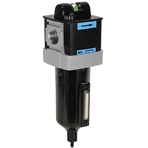 Midwest Control MCWM28B-50 1/2" 42 SCFM Coalescing Filter 0.01 Element/DPI Indicator