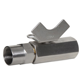 Midwest Control MSFF-50 1/2" FPT 316SS Ball Valve w/Locking Handle 1000 PSI