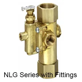 Midwest Control NLG1-145-175 Unloader Valve 3/4" FPT x 3/4" FPT