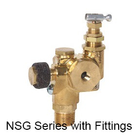 Midwest Control NSG2-M95-115 Unloader Valve 90D 1/2" FPT x 1/2" FPT