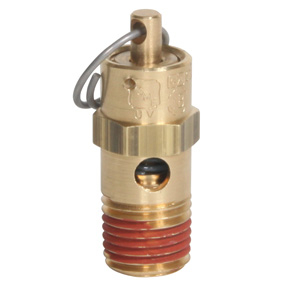 Midwest Control SP25-125 1/4" ASME Soft Seat Safety Valve 125 psi 42 SCFM