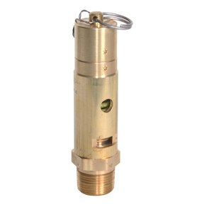 Midwest Control SRH580-10-275 1" ASME Hard Seat Safety Valve 275 psi 1056 SCFM