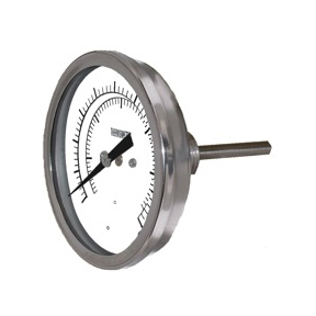 Midwest Control TGB30-200P40 3" Temperature Gauge 0/200F Back Mount 4" Stem